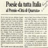 Poesie da tutta Italia 'Nazione 15-03-1983'