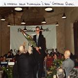 Il maestro della filarmonica Garibaldo Querci