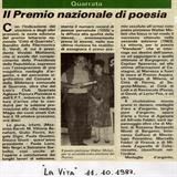 Premio nazionale di poesia 11-10-1987