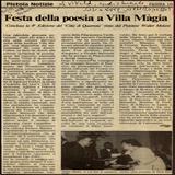 Festa della poesia a villa Màgia