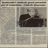 Quattordici studenti-poeti premiati...